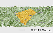 Savanna Style Panoramic Map of Laifeng