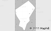 Gray Simple Map of Laifeng