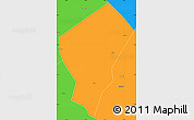 Political Simple Map of Laifeng