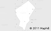 Silver Style Simple Map of Laifeng