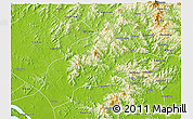 Physical 3D Map of Qichun
