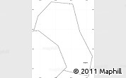 Blank Simple Map of Shashi Shi