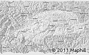 Silver Style 3D Map of Shennongjia