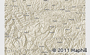 Shaded Relief Map of Shennongjia