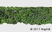 Satellite Panoramic Map of Shennongjia