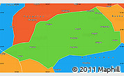 Political Simple Map of Shennongjia