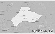 Gray 3D Map of Shishou