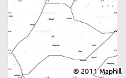 Blank Simple Map of Shishou