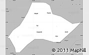 Gray Simple Map of Shishou