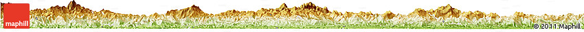 Physical Horizon Map of Shiyan Shi
