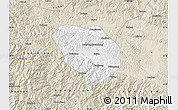 Classic Style Map of Shiyan Shi