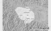 Gray Map of Shiyan Shi