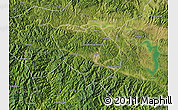 Satellite Map of Shiyan Shi