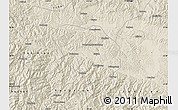 Shaded Relief Map of Shiyan Shi