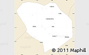 Classic Style Simple Map of Shiyan Shi