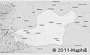 Silver Style 3D Map of Songzi