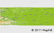 Physical Panoramic Map of Songzi