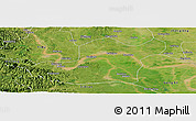 Satellite Panoramic Map of Songzi