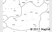 Blank Simple Map of Songzi