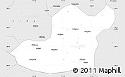 Silver Style Simple Map of Songzi