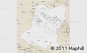 Classic Style 3D Map of Sui Xian