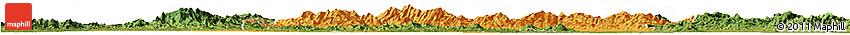 Political Horizon Map of Sui Xian, satellite outside
