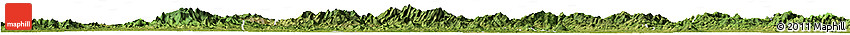 Satellite Horizon Map of Sui Xian
