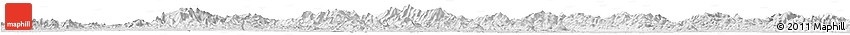 Silver Style Horizon Map of Sui Xian