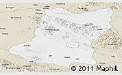 Classic Style Panoramic Map of Sui Xian