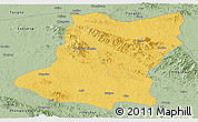Savanna Style Panoramic Map of Sui Xian