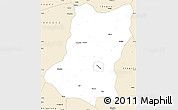 Classic Style Simple Map of Sui Xian