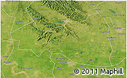 Satellite 3D Map of Tianmen