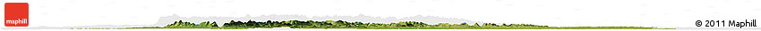Satellite Horizon Map of Tianmen, single color outside