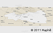 Classic Style Panoramic Map of Tianmen