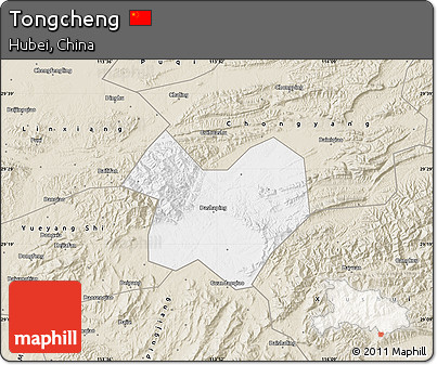 Classic Style Map of Tongcheng
