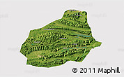 Satellite 3D Map of Tongshan, cropped outside