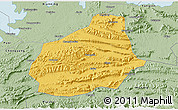 Savanna Style 3D Map of Tongshan