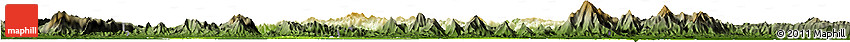 Physical Horizon Map of Tongshan, darken