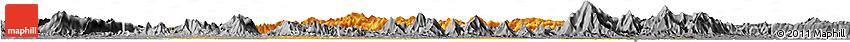 Political Horizon Map of Tongshan, desaturated