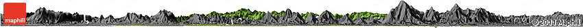 Satellite Horizon Map of Tongshan, desaturated