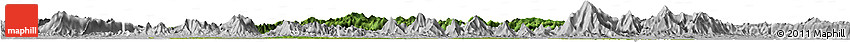 Satellite Horizon Map of Tongshan, lighten, desaturated