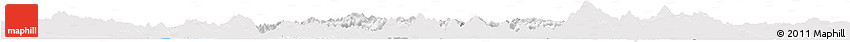 Silver Style Horizon Map of Tongshan, single color outside