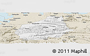 Classic Style Panoramic Map of Tongshan