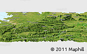 Satellite Panoramic Map of Tongshan