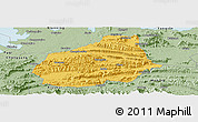 Savanna Style Panoramic Map of Tongshan