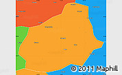 Political Simple Map of Tongshan