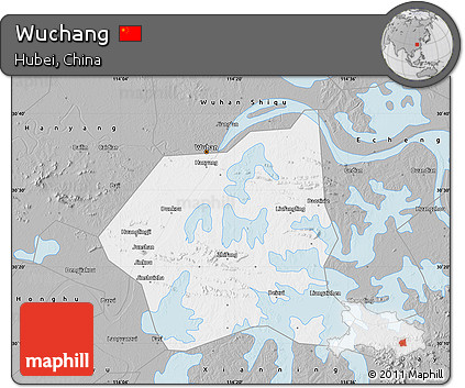 Gray Map of Wuchang