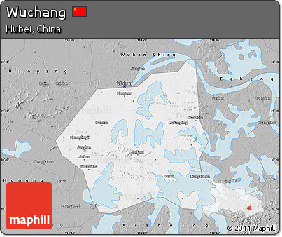 Gray Map of Wuchang