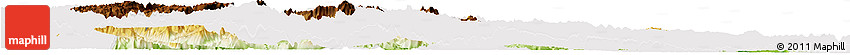 Physical Horizon Map of Wufeng, cropped outside
