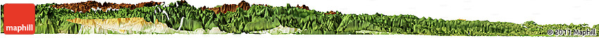 Physical Horizon Map of Wufeng, satellite outside